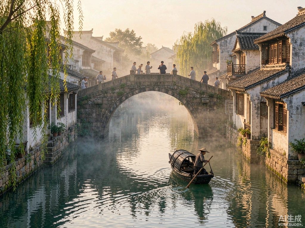 江南水乡古镇游